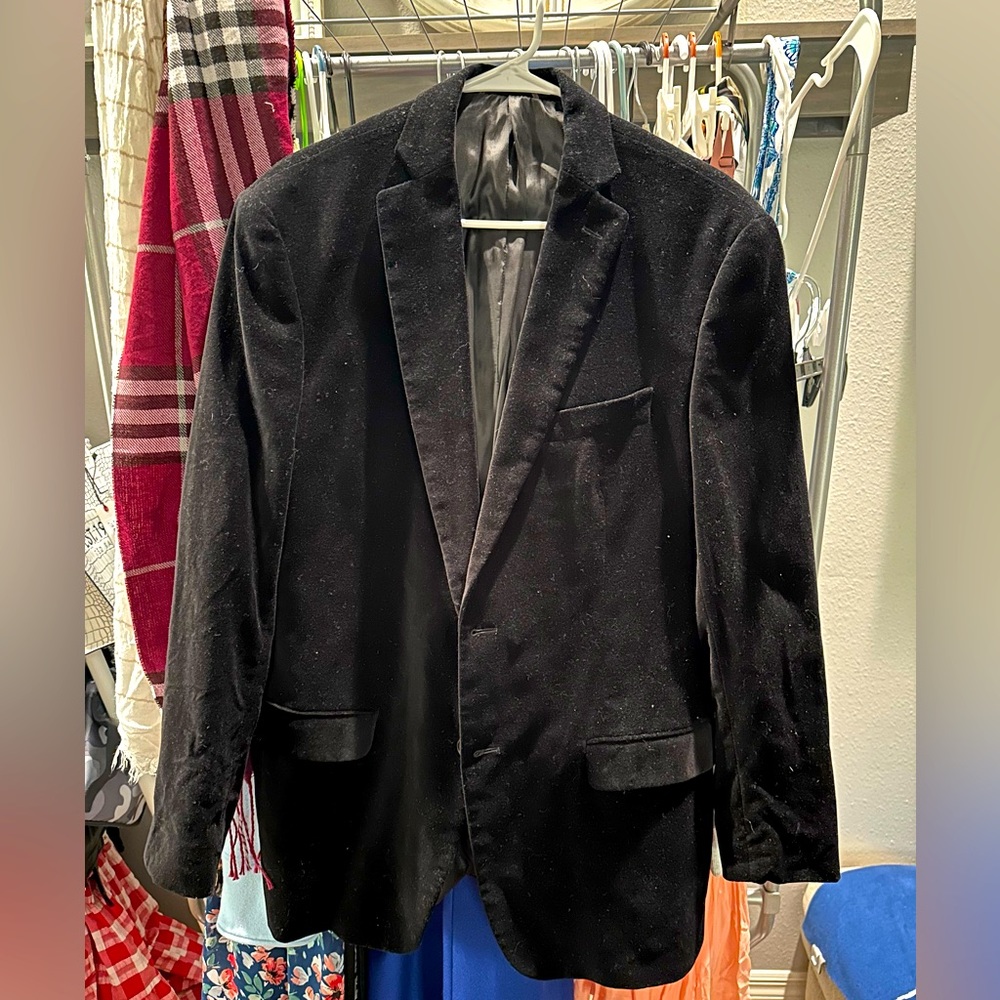 Michael kors velvet blazer